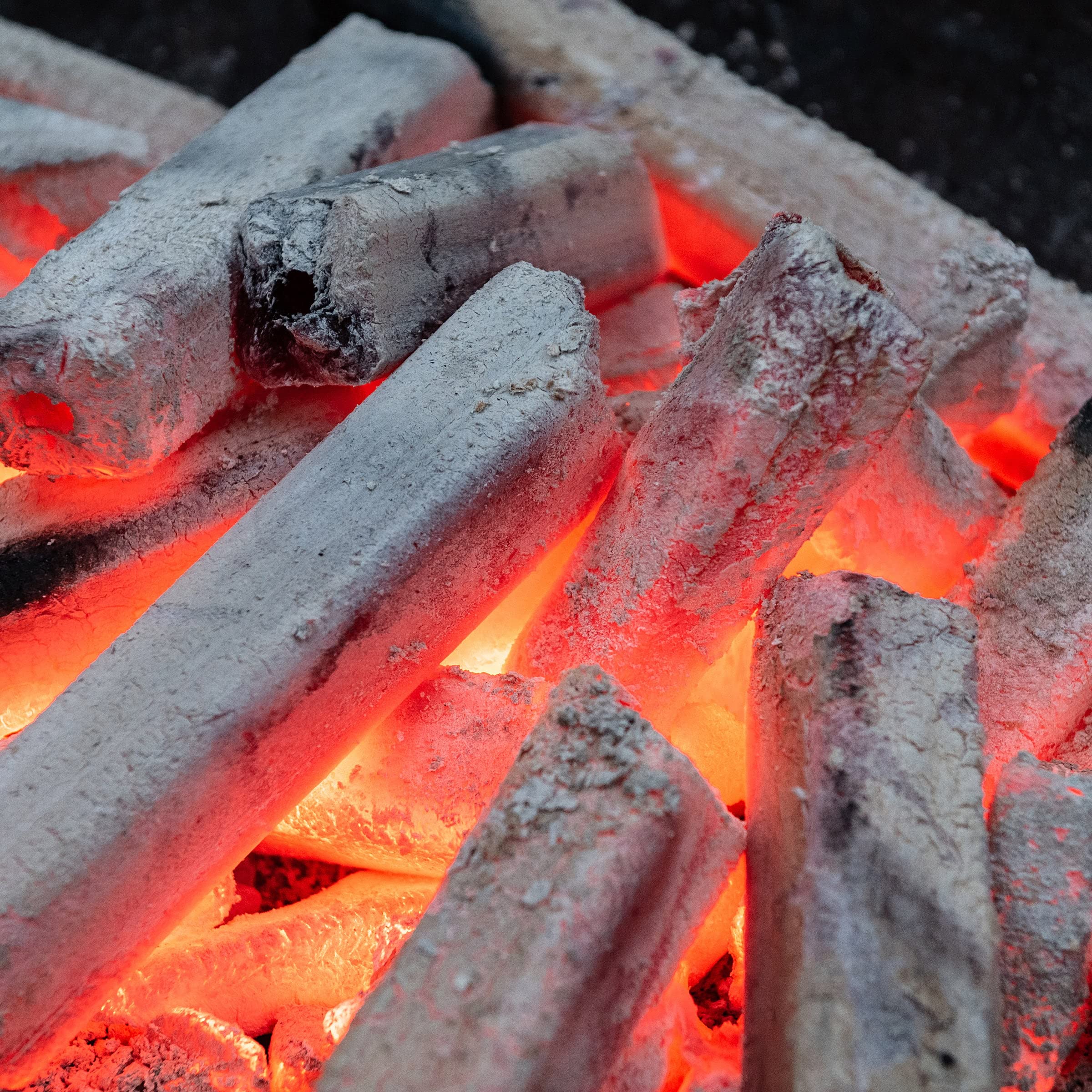 Emma Basic - White Charcoal Binchotan 10Kg | Konro Grill Charcoal | Smoke- Free | Odour-Free | Longer Burning