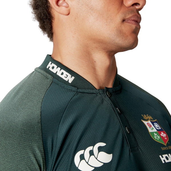 Canterbury Men's British & Irish Lions Polo Shirt | Breathable | Moisture Wicking | Official British & Irish Lions Licensed Product Polo Shirt