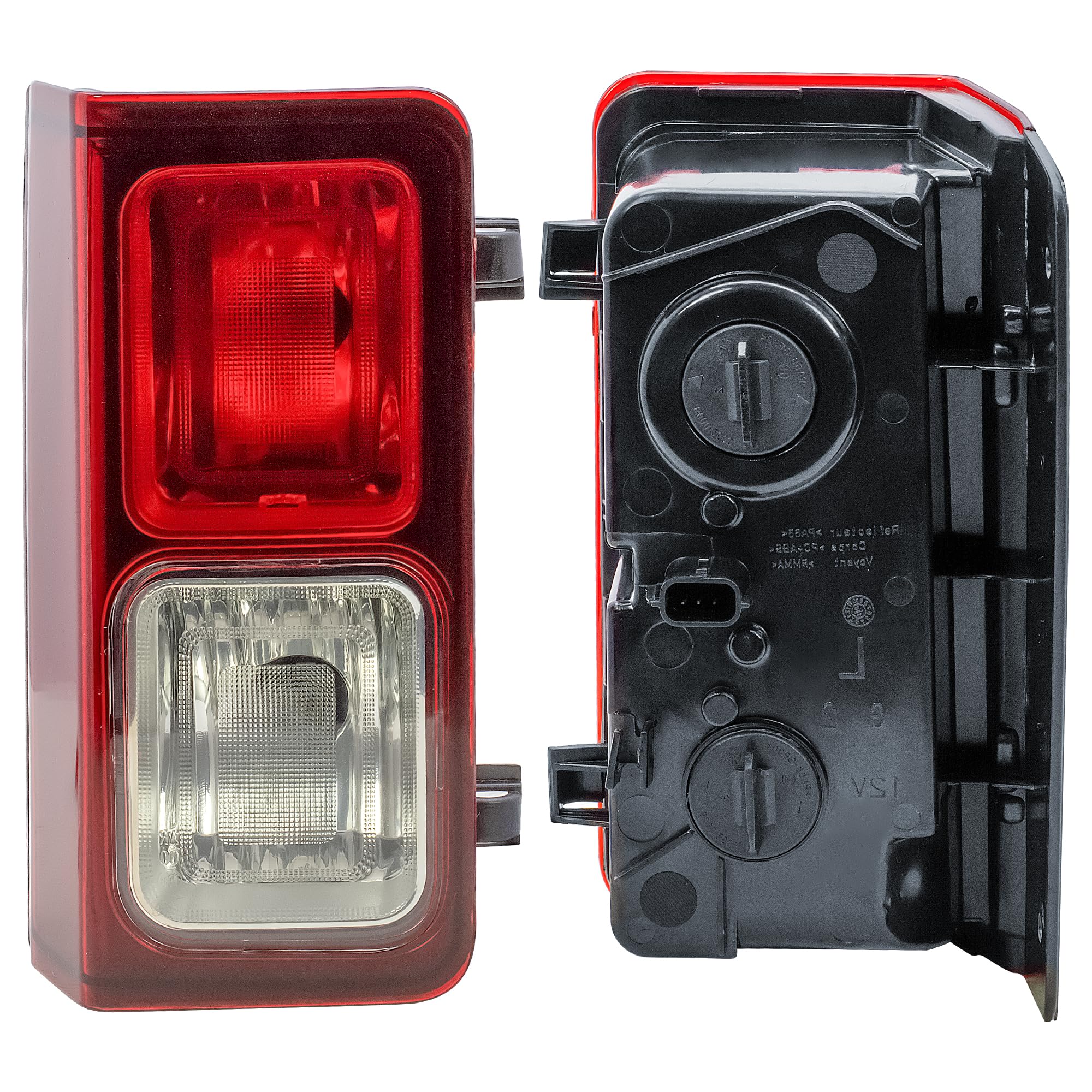 Passenger Left Side N/S Tail Light Rear Fog Light Lamp for Renault Trafic Nissan NV300 Vauxhall Vivaro Fiat Tanlento 2014 to 2024