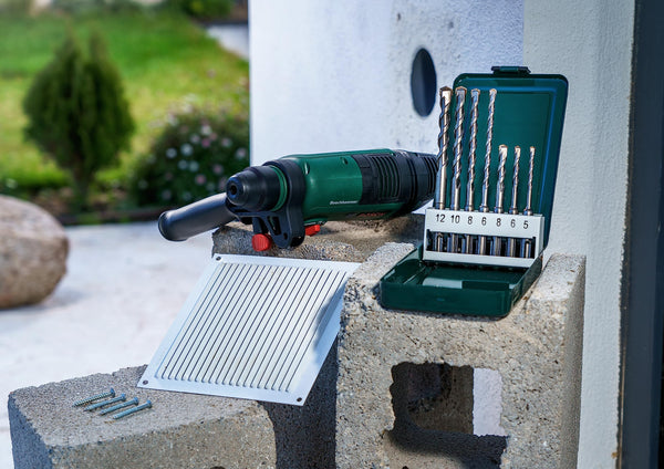 Bosch 2609255543 SDS-Plus Hammer Drill Bit Set (7 Pieces)