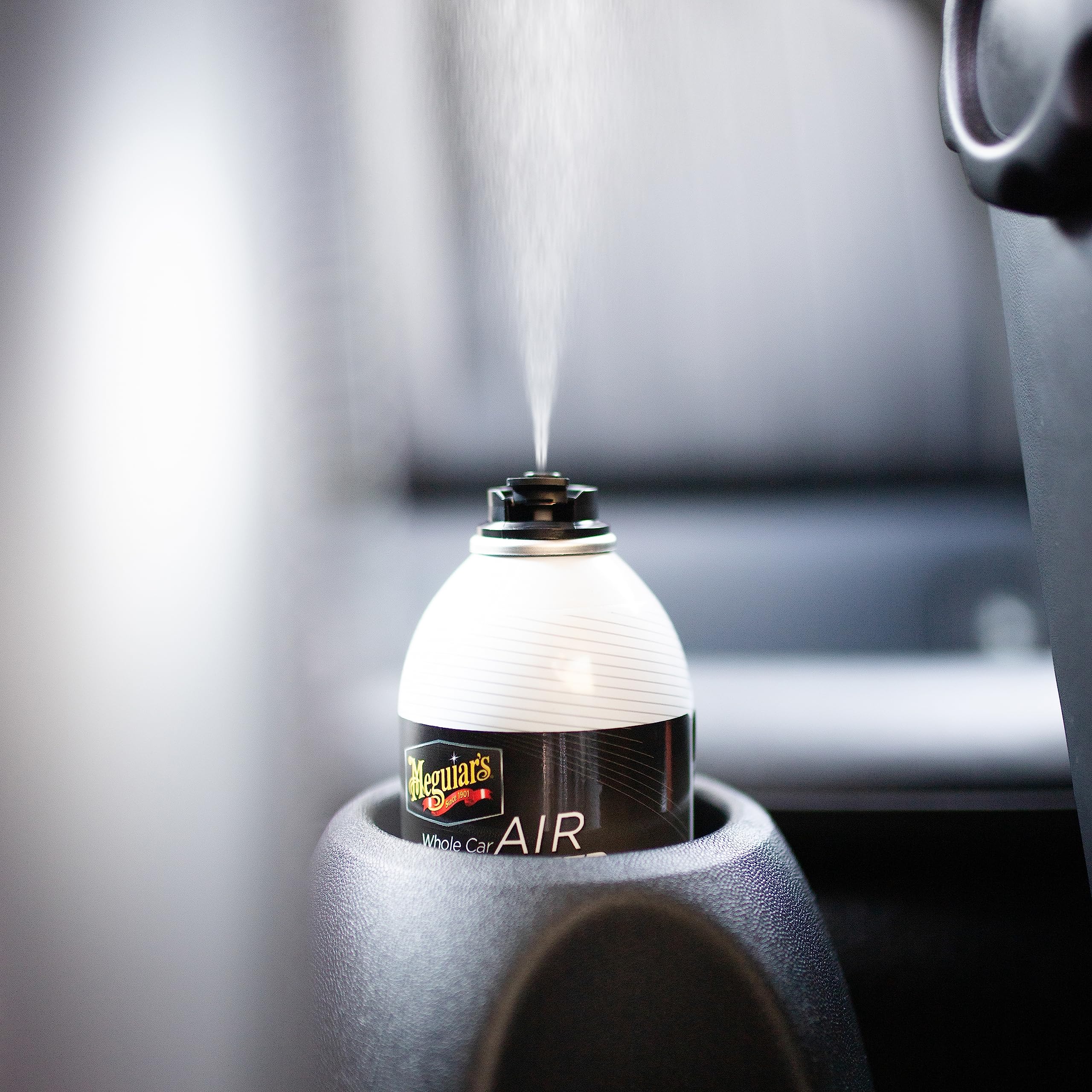 Meguiar's G201502EU Whole Car Air Re-Fresher Odour Eliminator Mist Fiji Sunset Scent Air Bomb 59ml