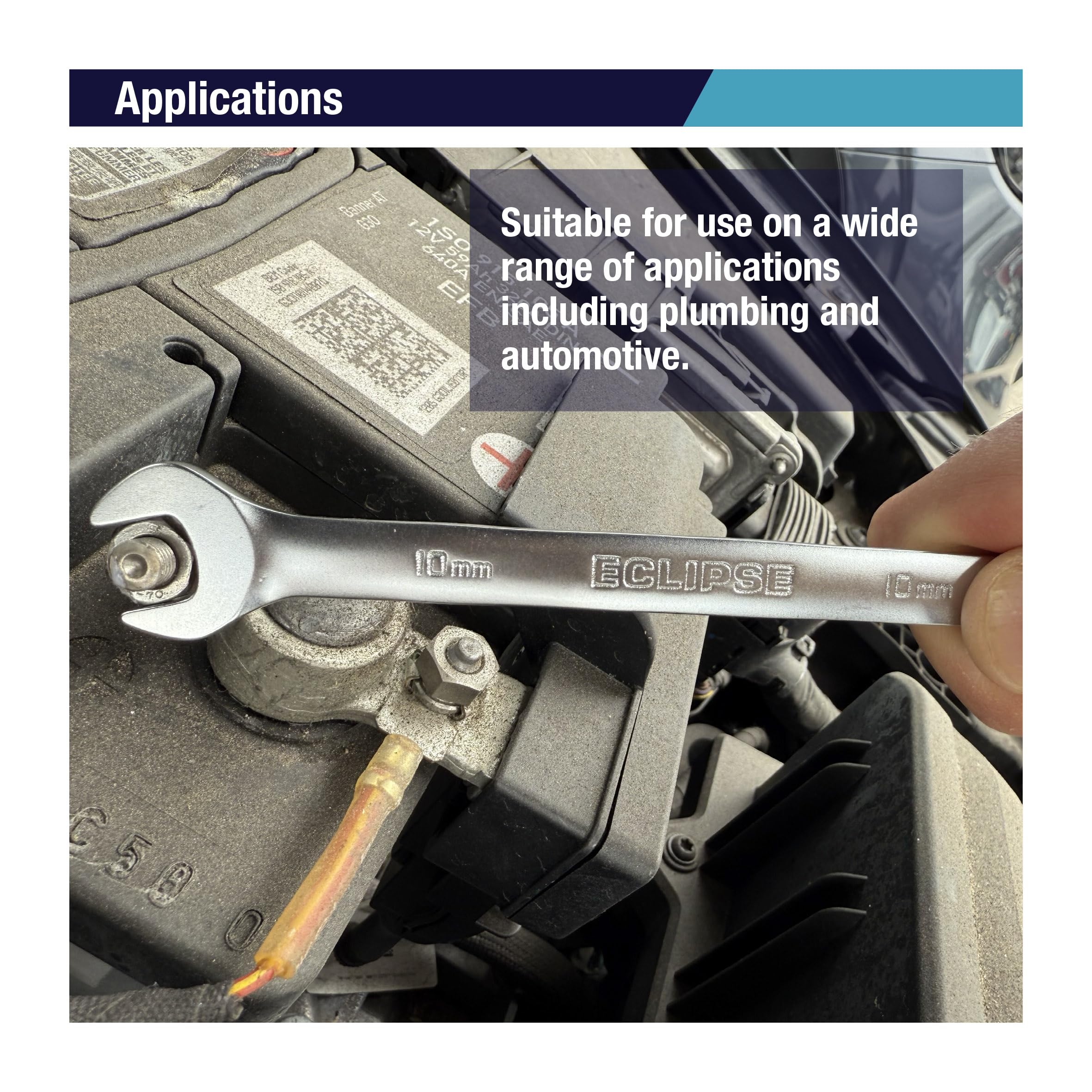 Eclipse Professional Tools ERWFIX7PS 7 Piece Fixed Head Combination Ratchet Wrench Set