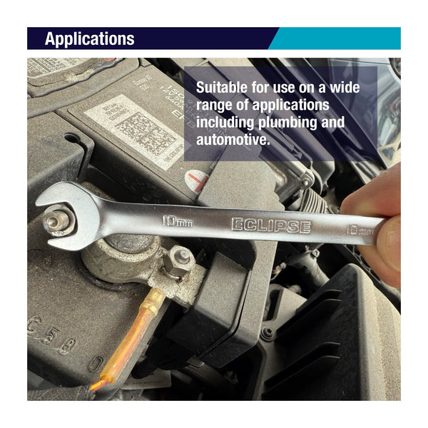 Eclipse Professional Tools ERWFIX7PS 7 Piece Fixed Head Combination Ratchet Wrench Set