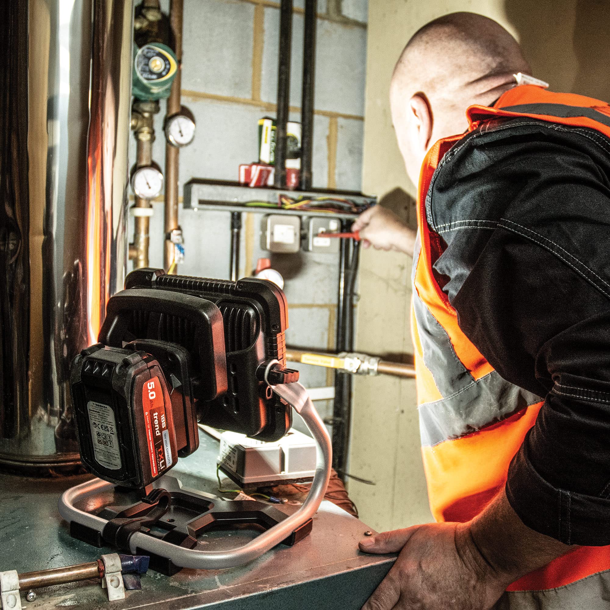 Trend 18V Cordless Brushless Impact Driver with High Performance Motor & Two Speed Settings, Bare Tool (Battery & Charger Sold Separately), T18S/IDB