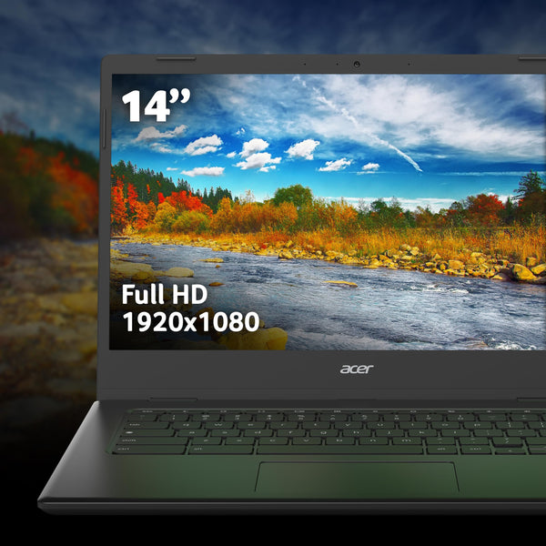 Acer Chromebook 314 CB314E Laptop - Intel Celeron N4500, 4GB, 64GB eMMC, Integrated Graphics, 14" Full HD, Google Chrome OS, black