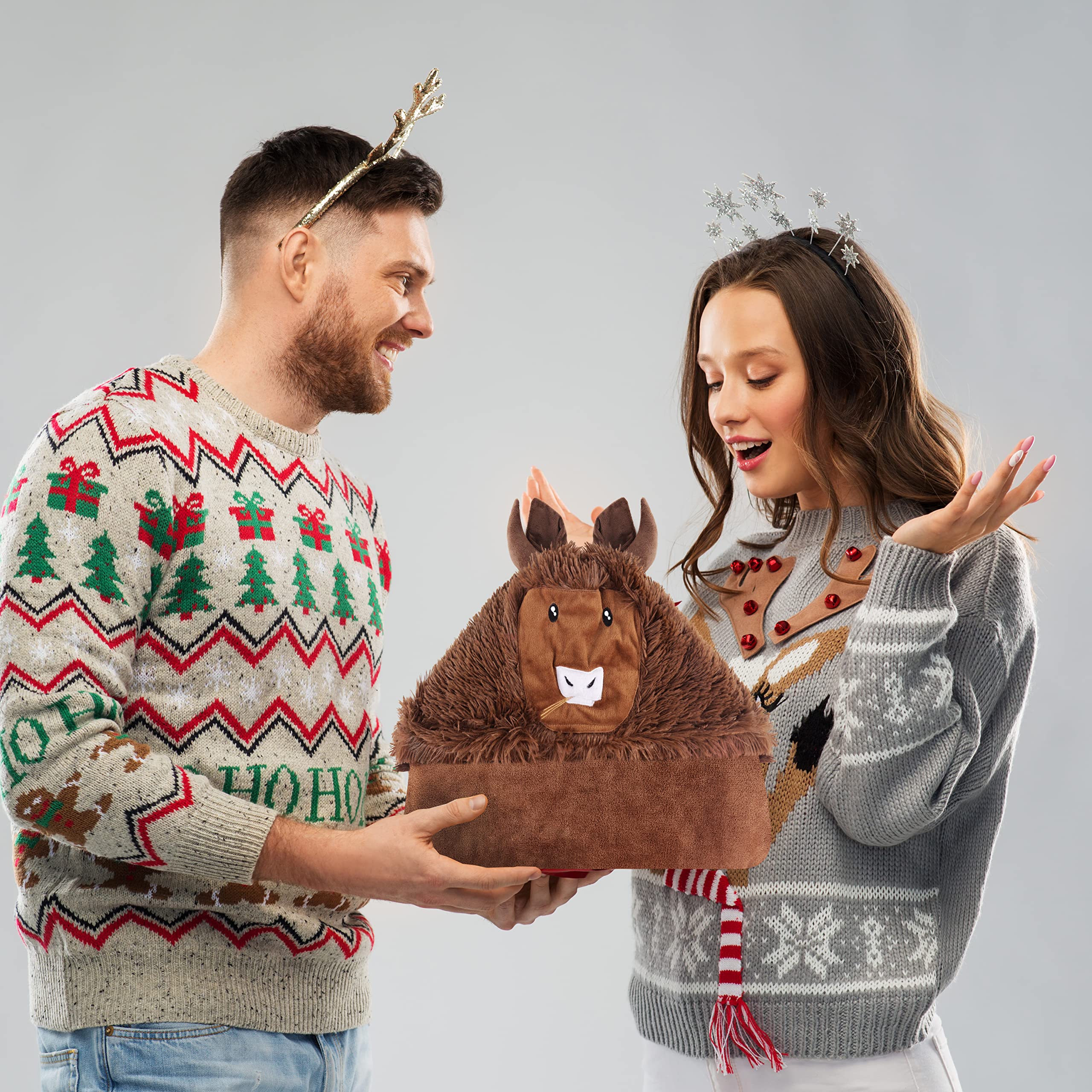 Shoppawhile Sloth Gifts for Women Wearable Hooded Blanket Soft Cute Warm Fluffy Sloth Hooded Blanket 59 * 51 inch