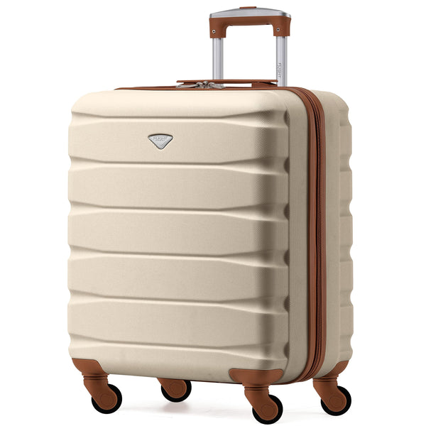 Flight Knight Set of 3 Lightweight 4 Wheel ABS Hard Case Suitcases Cabin & Hold Luggage Options Approved for Over 100 Airlines Including easyJet, British Airways, Ryanair, Jet2 & Many More
