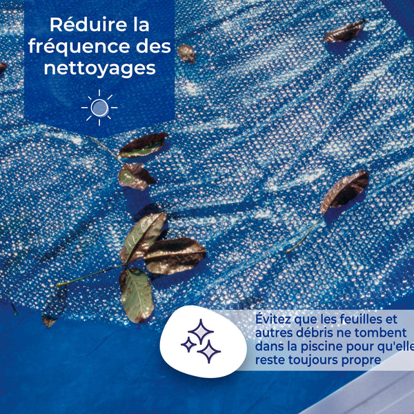 Gre CPROV Insulated Cover for Swimming Pools, Oval 500 x 300 cm blue