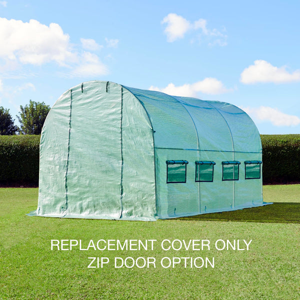 FeelGood UK PT4 Replacement 4 x 2 x 2m Cover For Polytunnel Garden Greenhouse -