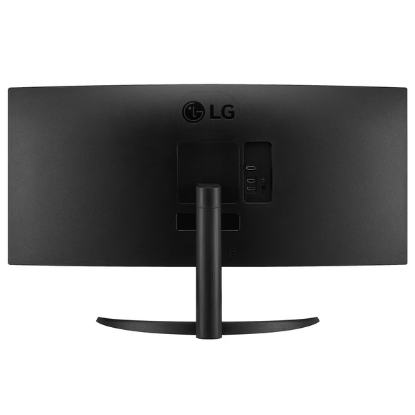 LG Electronics Curved UltraWide Monitor 34WR55QK, 34 inch, 1440p, 100Hz, 5ms Response Time, VA Panel, Smart Energy Saving, USB-C (65W Power Delivery), Displayport, HDMI