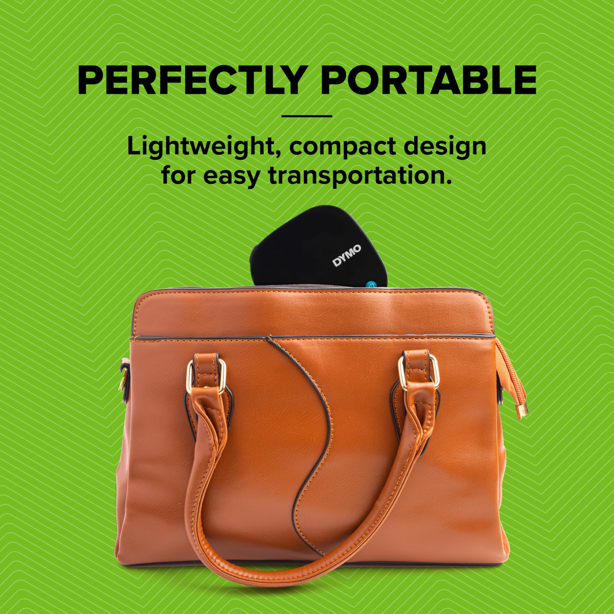 Dymo LetraTag 200B Bluetooth Label Maker | Compact Label Printer | Connects Through Bluetooth Wireless Technology to iOS and Android | Includes 1 White Paper Label Tape | Black