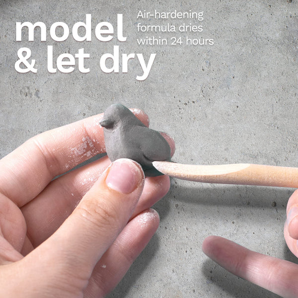 DAS Terracotta Air-Hardening 500g Modelling Clay, For Professionals & Hobbyists