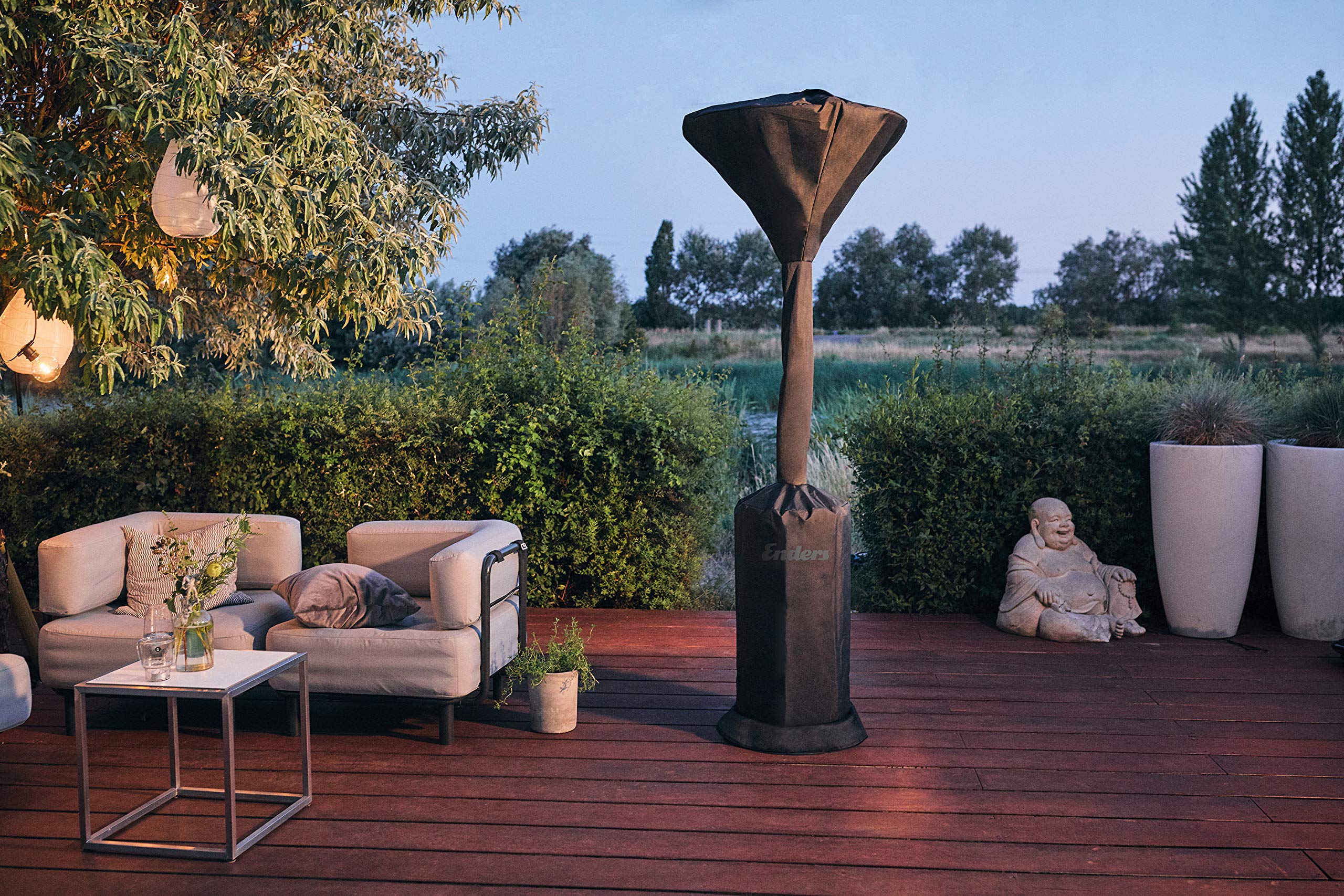 Enders weather cover for Enders patio heater Elegance Black, 80x80x225 cm 5675