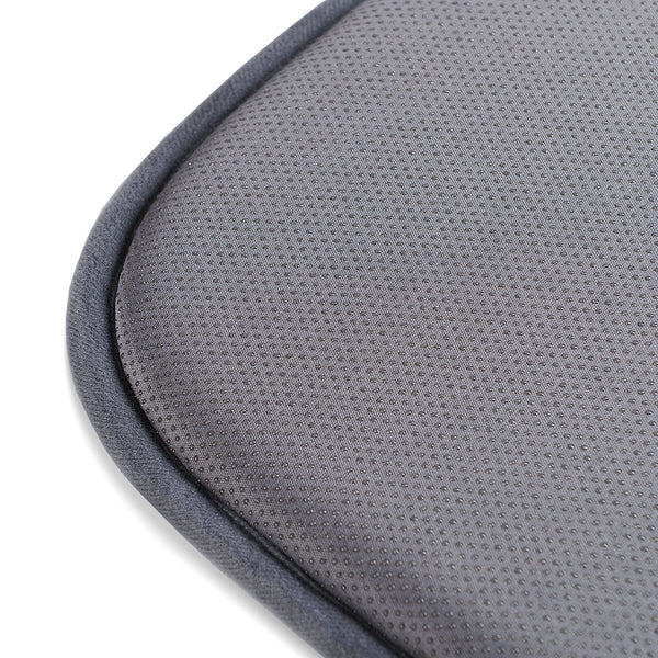 TANYOO Set of 4 Chair Cushion Memory Foam Pads Non Slip Honeycomb Pattern Square 15" x 16" Seat Cover Ultimate Comfort and Softness Cushions