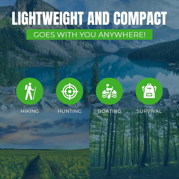 MEKKAPRO Emergency Survival Tent - 2 Person, Ultra Lightweight and Waterproof for Camping, Hiking and Outdoor Activities