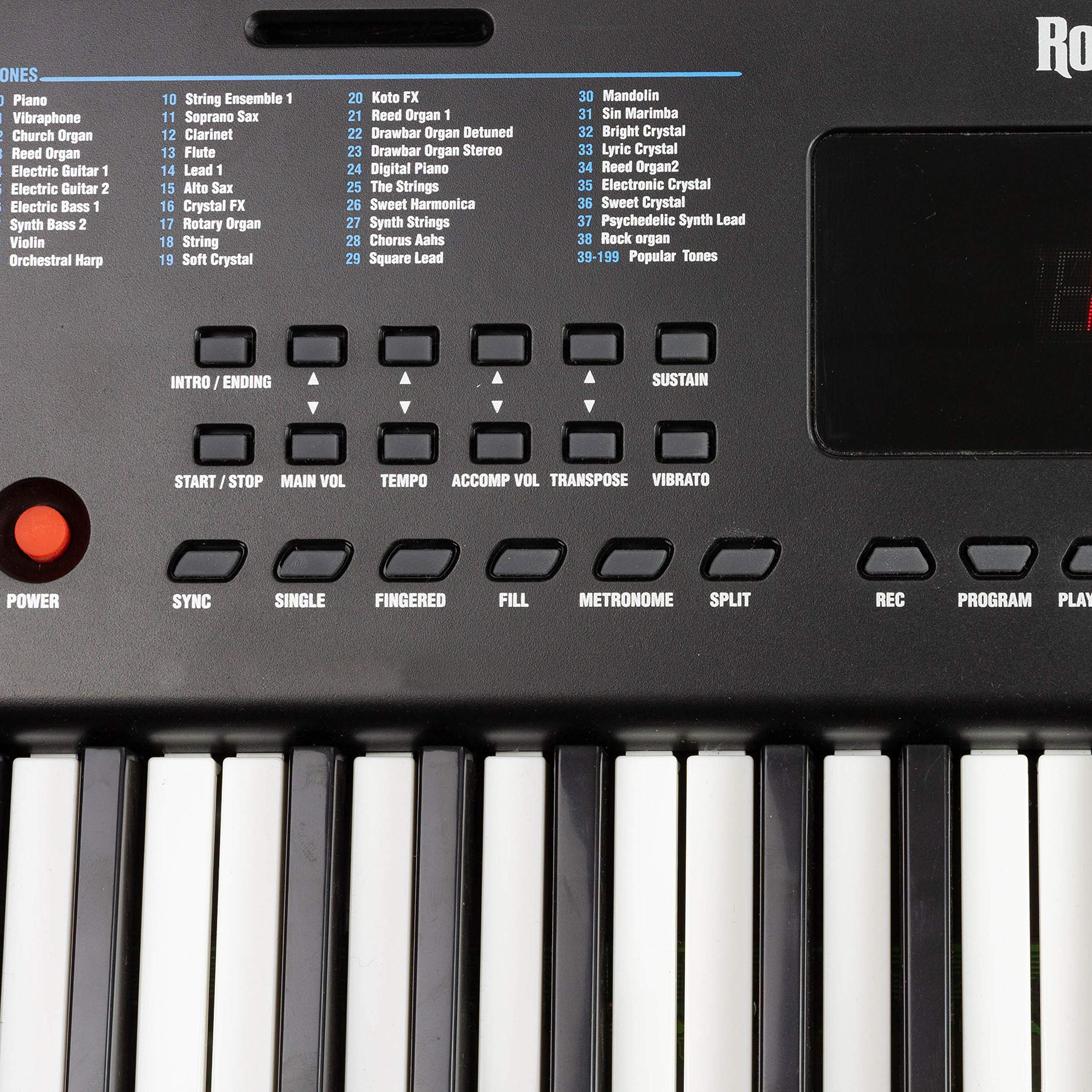 RockJam 88 Key Digital Piano with Full Size Semi-Weighted Keys, Power Supply, Sheet Music Stand, Piano Note Stickers & Simply Piano Lessons