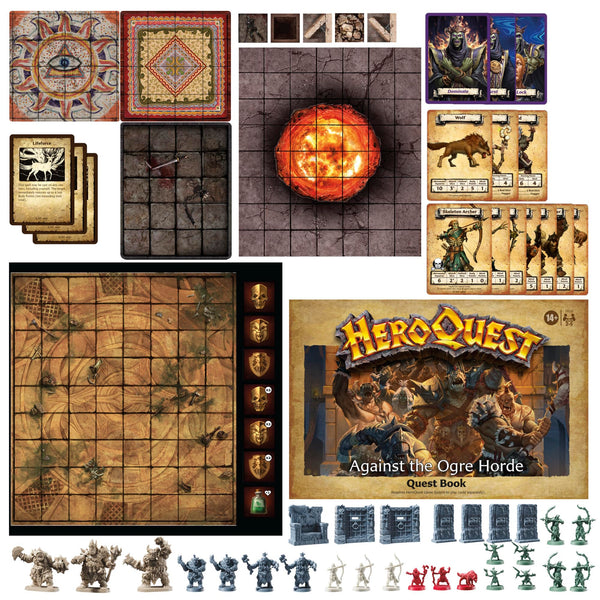 Avalon Hill HeroQuest Jungles of Delthrak Quest Pack, Requires HeroQuest Game System to Play, Roleplaying Games - English Version
