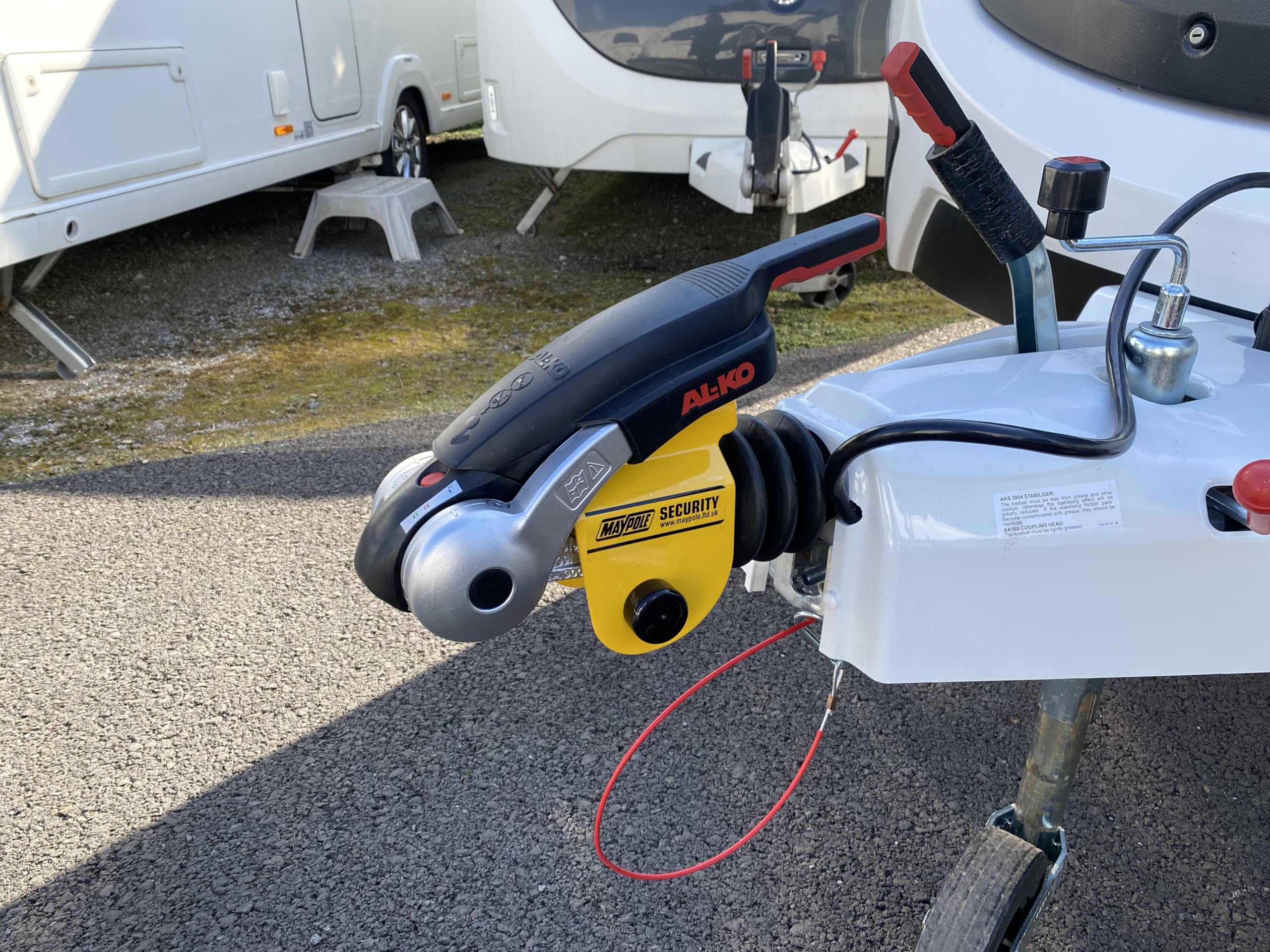 Maypole ALKO Hitchlock Suitable for Securing AK130 AK160 AKS1300 AKS2004 AKS3004 Caravan and Trailer Hitches