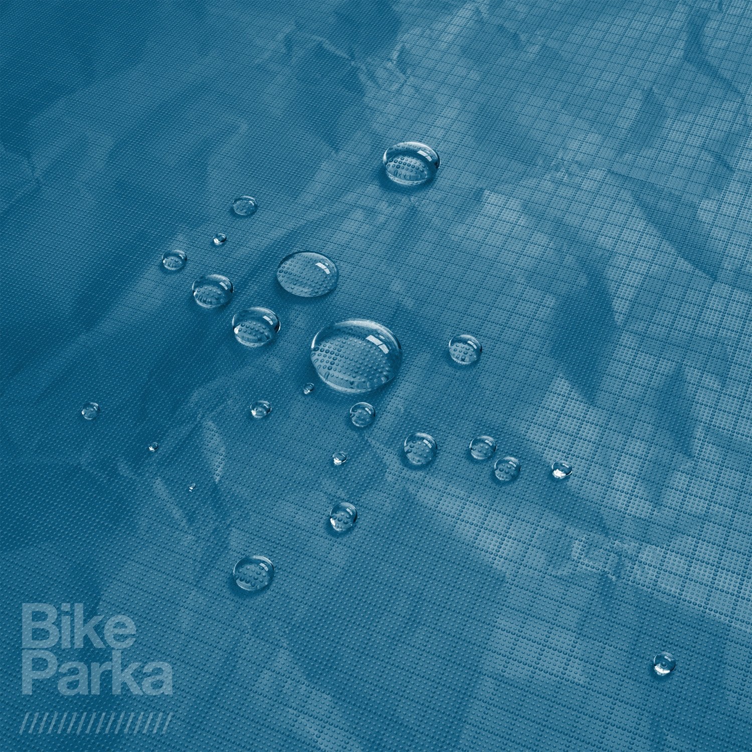 BikeParka URBAN Waterproof Bicycle Cover (CIEL Blue)