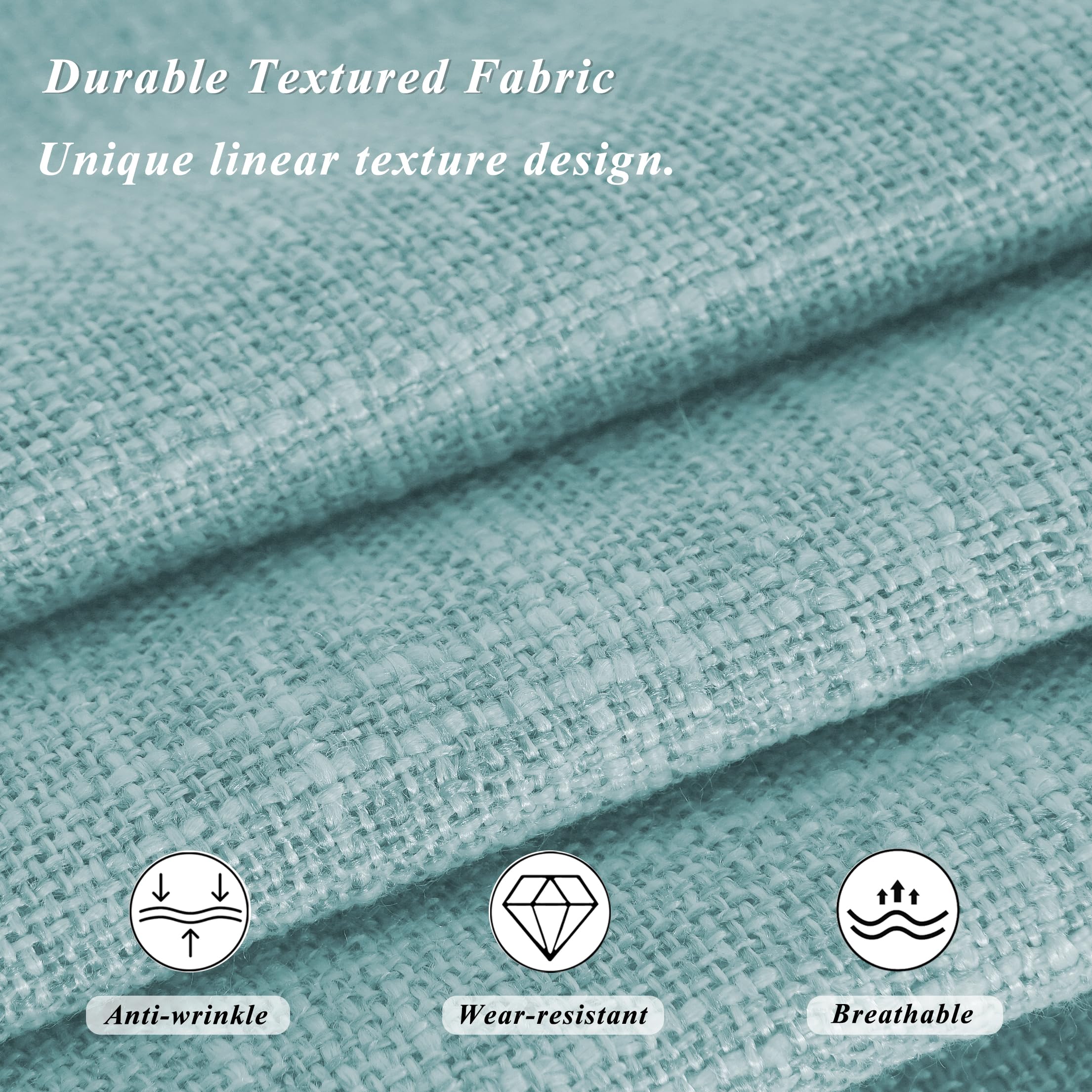 FlyGulls Non Slip Chair Cushions for Dining Chairs Set of 4 Kitchen Chair Cushions 18"x18"x3" Turfted Chair Pads Comfortable and Soft Seat Cushion