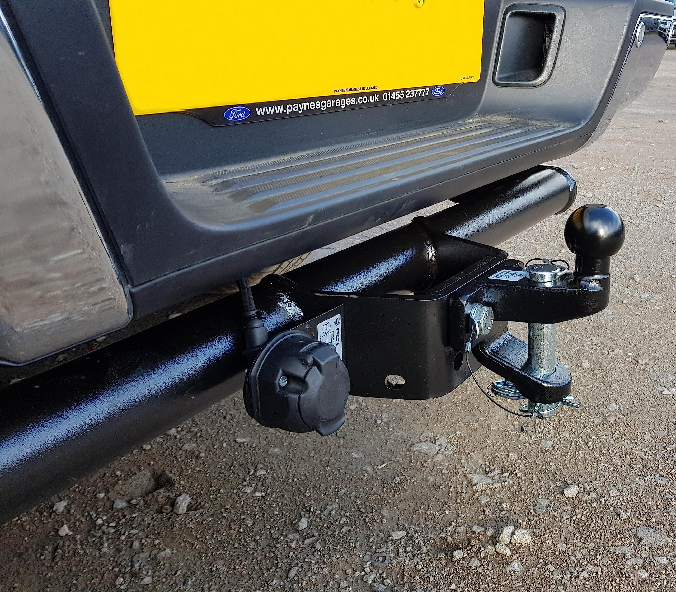 BITS4REASONS - NEW MODEL MAYPOLE MP87 50MM BALL AND PIN HITCH - BLACK TOWBALL…