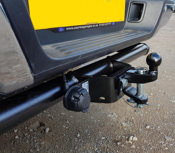 BITS4REASONS - NEW MODEL MAYPOLE MP87 50MM BALL AND PIN HITCH - BLACK TOWBALL…