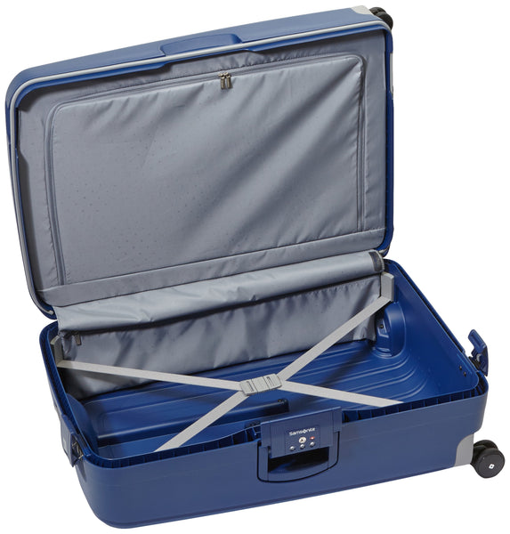 Samsonite S'Cure - Spinner XL, Suitcase, 81 cm, 138 L, Blue (Dark Blue)