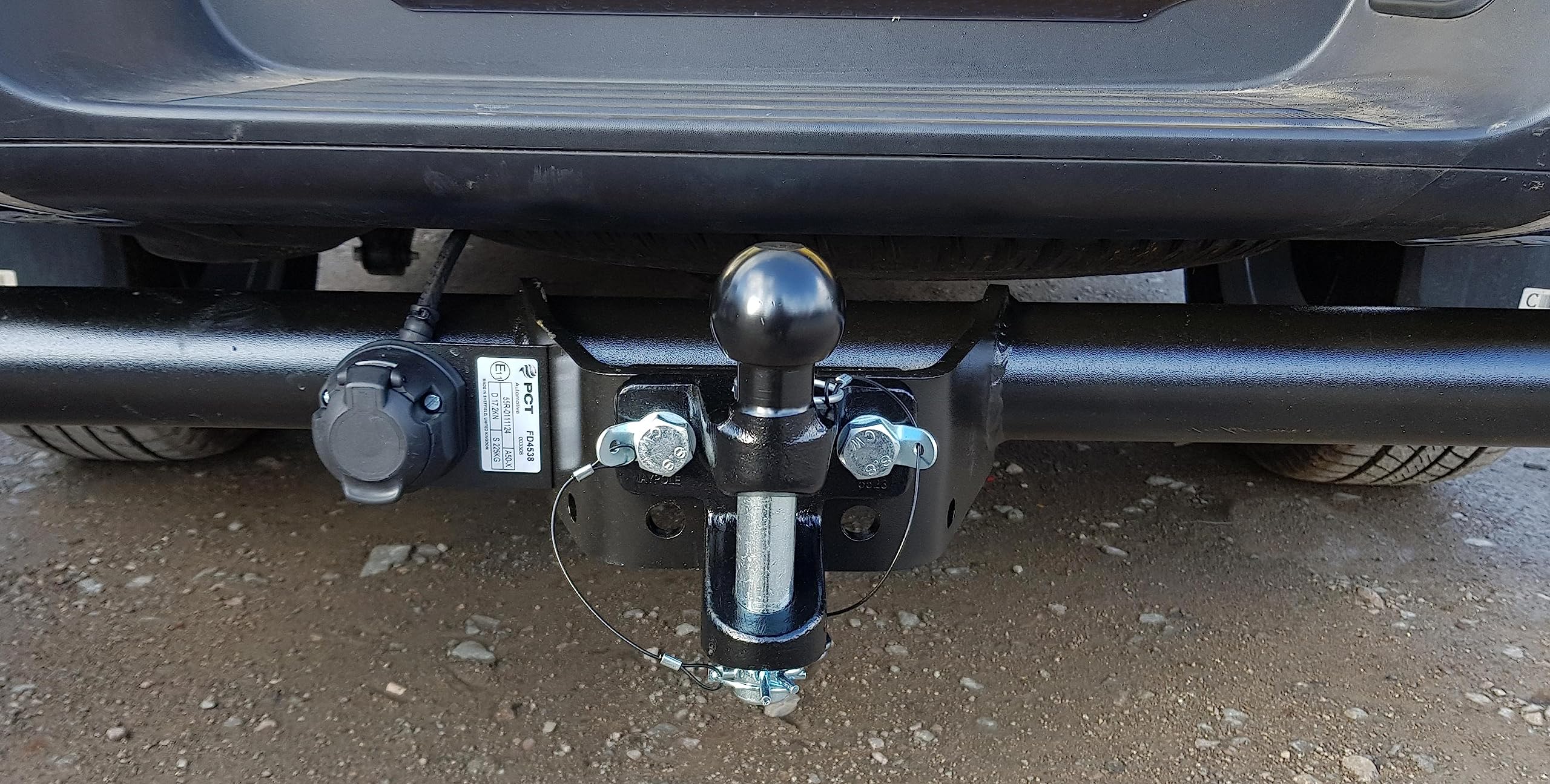 BITS4REASONS - NEW MODEL MAYPOLE MP87 50MM BALL AND PIN HITCH - BLACK TOWBALL…