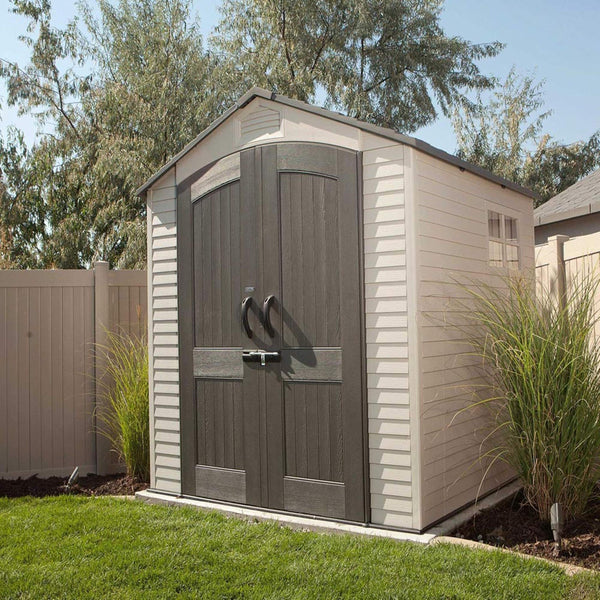 Lifetime 60282 Outdoor Storage Shed, 7 x 12 ft.