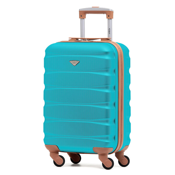 Flight Knight Set of 3 Lightweight 4 Wheel ABS Hard Case Suitcases Cabin & Hold Luggage Options Approved for Over 100 Airlines Including easyJet, British Airways, Ryanair, Jet2 & Many More