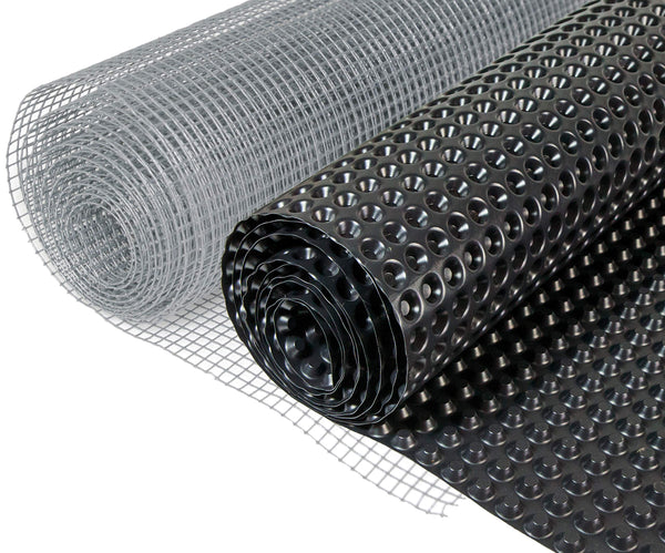 Windhager 96909 Mesh and Textured Film Economy Set, Base Wall, Aviary, Vole, Mole Barrier, Protective Grille for Raised Beds, Rabbit Wire, Wood