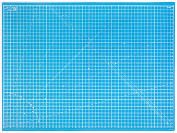 Elan A0 Cutting Mat Blue, 5-Ply Hobby Board for Crafts 120X90 CM, Extra Large Self Healing Cutting Mat A0, Extra Large Craft Board Blue