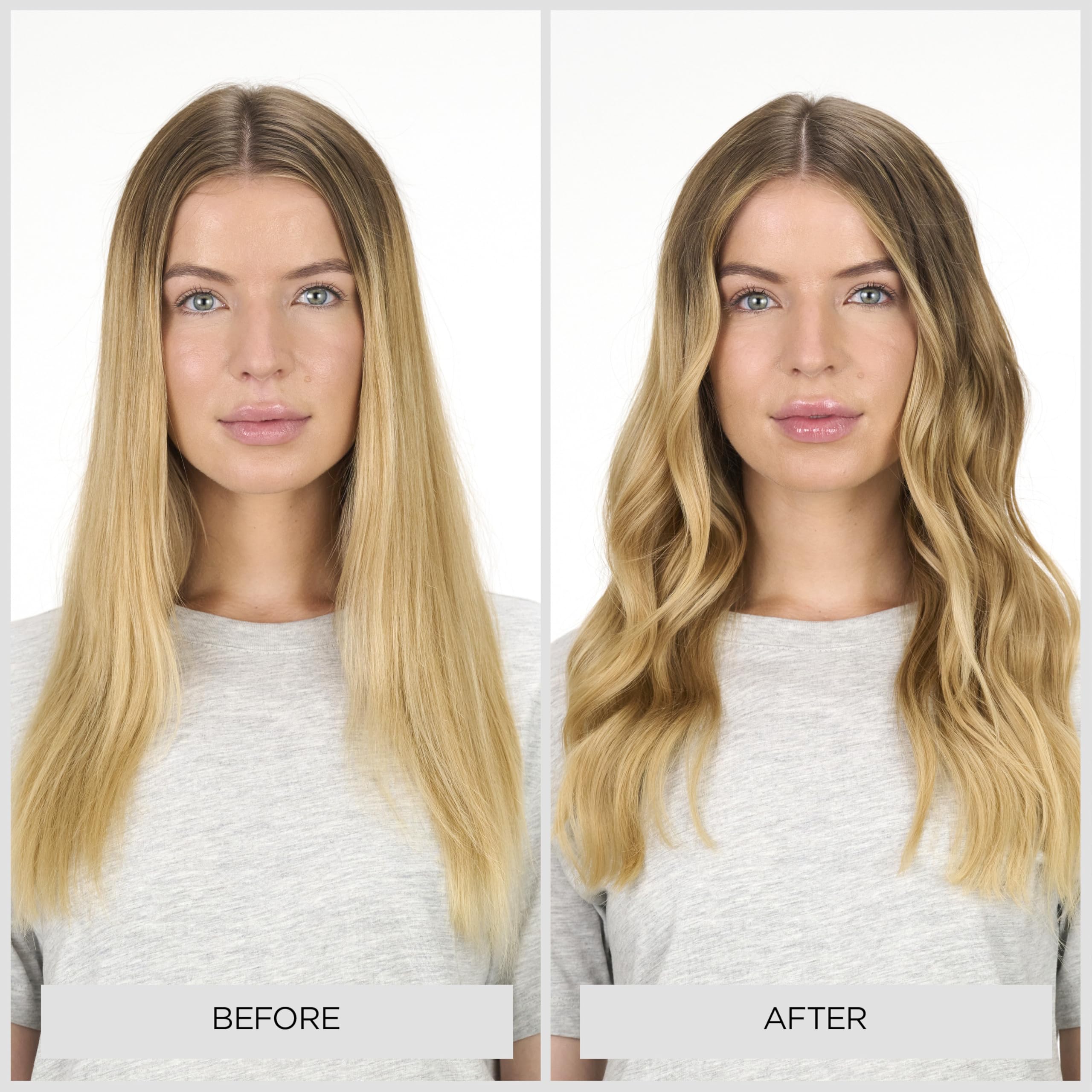 BaByliss Straight and Curl Brilliance Hair Straighteners - Curved Metal Design Easy Styling, Smoothing Titanium Plates, Ionic Anti-Frizz, Fast 15 Second Heat Up, 5 Heat Settings Up to 235°C, 2481U