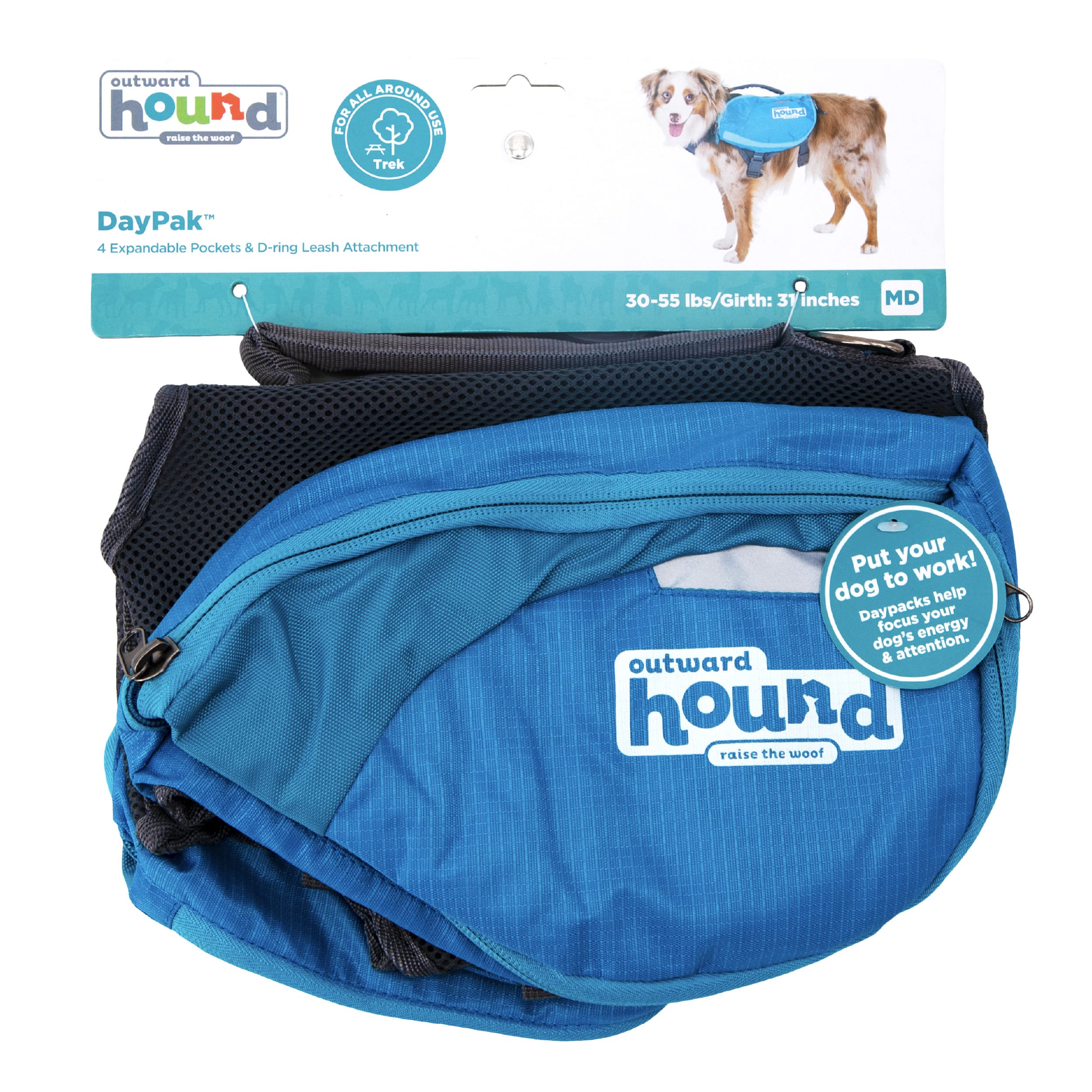 Outward Hound Kyjen 22005 DayPak Dog Backpack Adjustable Saddlebag
