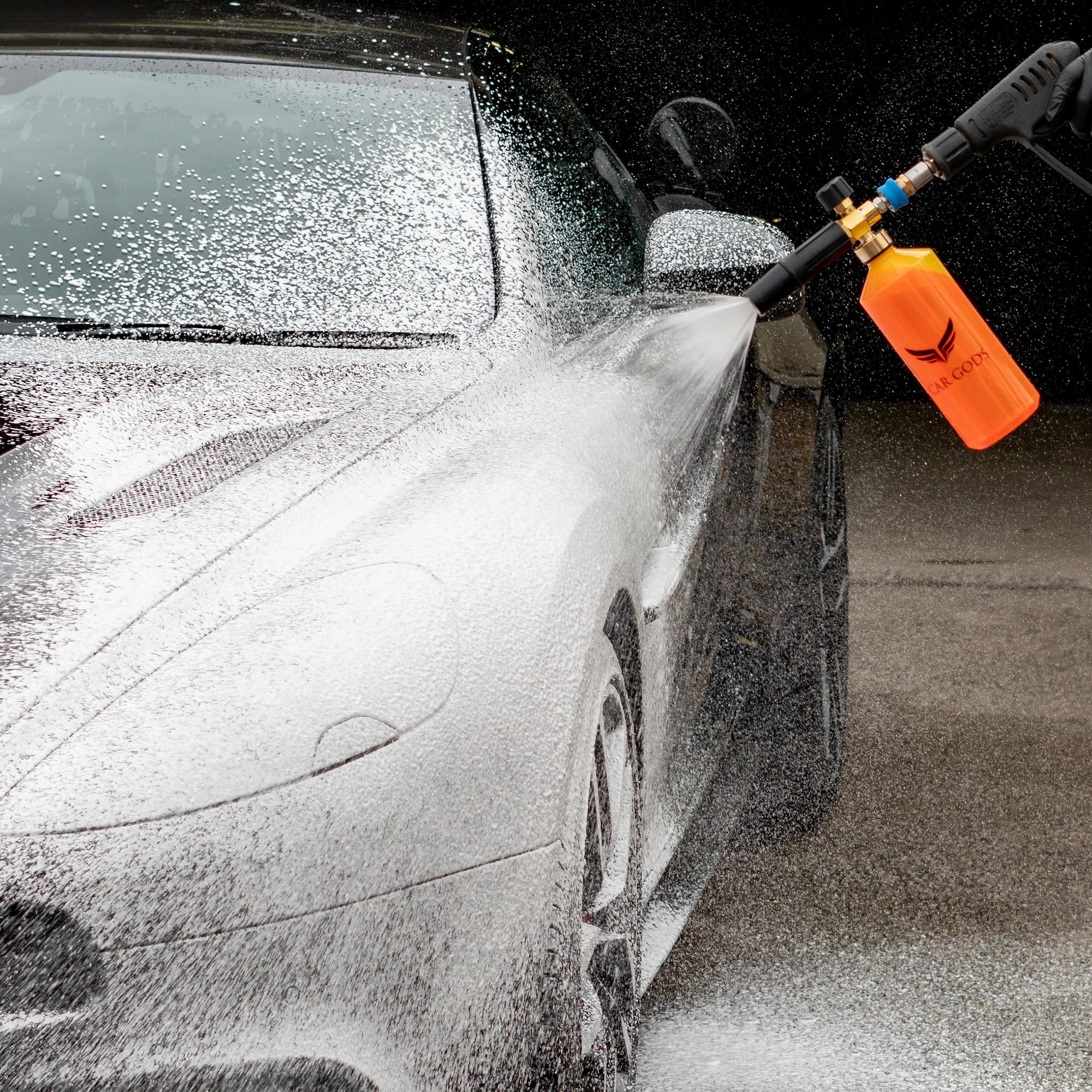 Car Gods Snow Foam Cannon/Lance - High Density Foaming Capabilities - Holds Up To 1L Of Concentrate