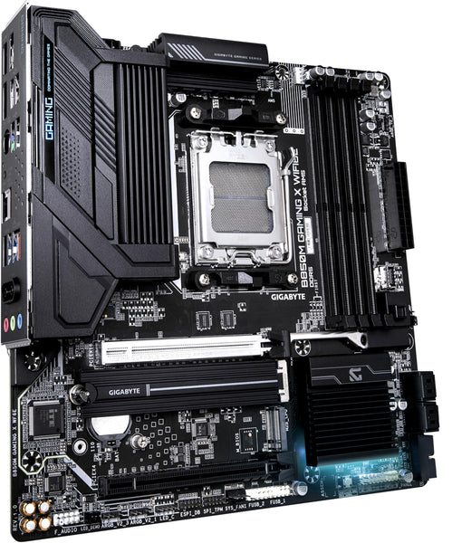 GIGABYTE B850 AORUS ELITE WIFI7 Motherboard - AMD Ryzen 9000 Series CPUs, 14+2+2 Phases Digital VRM, up to 8200MHz DDR5 (OC), 1xPCIe 5.0 + 2xPCIe 4.0 M.2, 2.5 LAN, WIFI 7, USB 3.2 Gen 2x2
