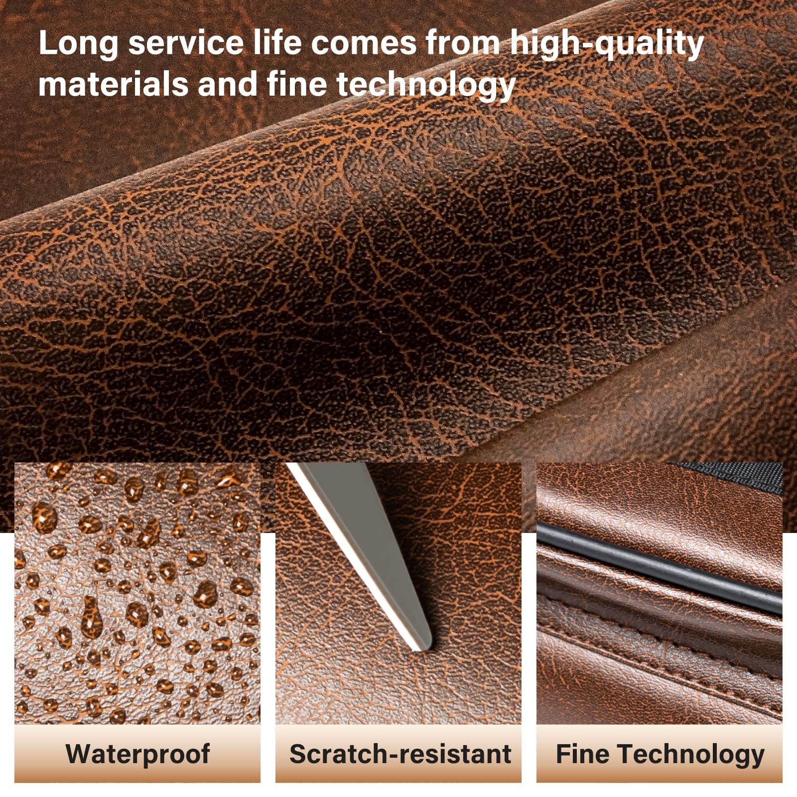 Adhafera Pool Cue Case, 2 X 2 Hard Snooker Cue Case, Made of Faux Leather Pool Cue Accessories (Not for 3/4 Cues)