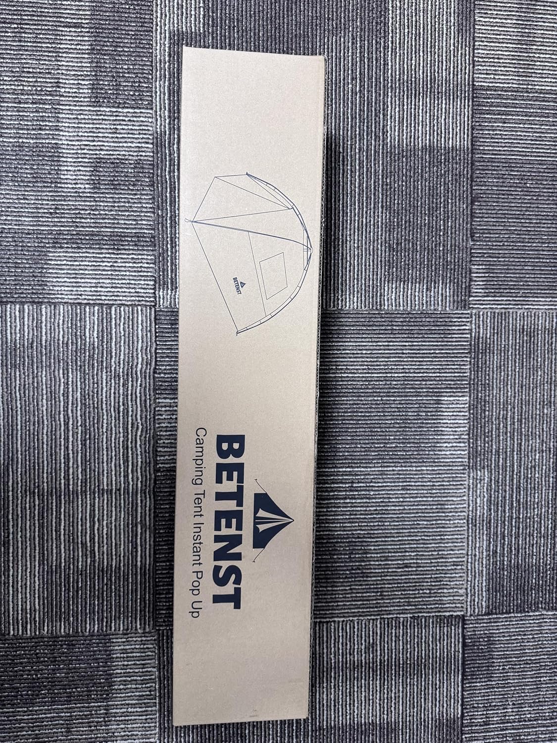 BETENST Camping Tent, Pop up Tent 3 Person Family Dome Tent Waterproof Windproof with 2 Mesh Doors, 2 Mesh Windows, Roof Skylights, 2 in 1 Double Layers, Storage Bag for Camping Hiking Backpacking