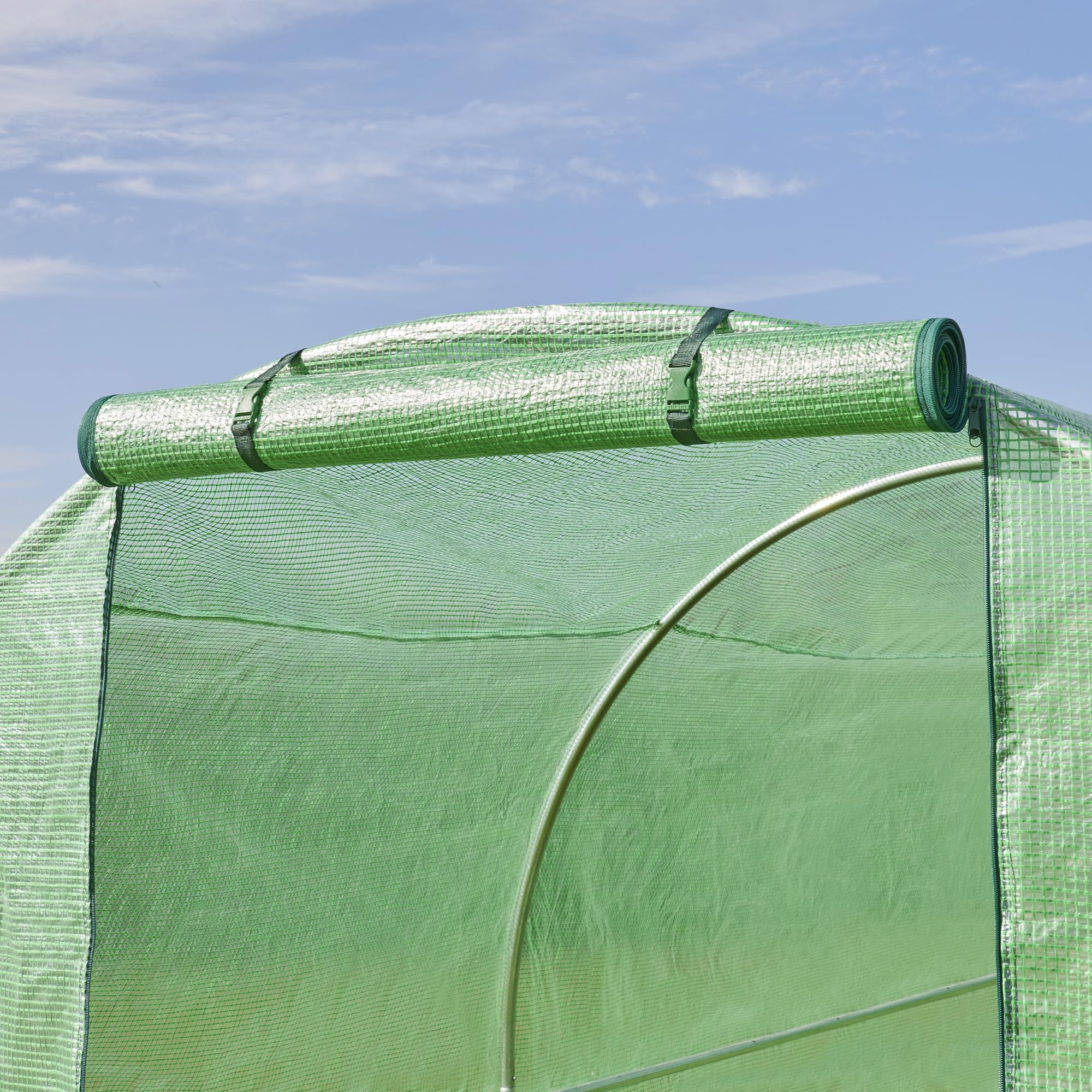 FeelGood UK PT4 Replacement 4 x 2 x 2m Cover For Polytunnel Garden Greenhouse -