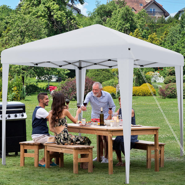 YITAHOME 3x3Meter Instant Heavy Duty Pop Up Gazebo, Folding Garden Camping Party Tent Canopy Marquee with Roller Bag