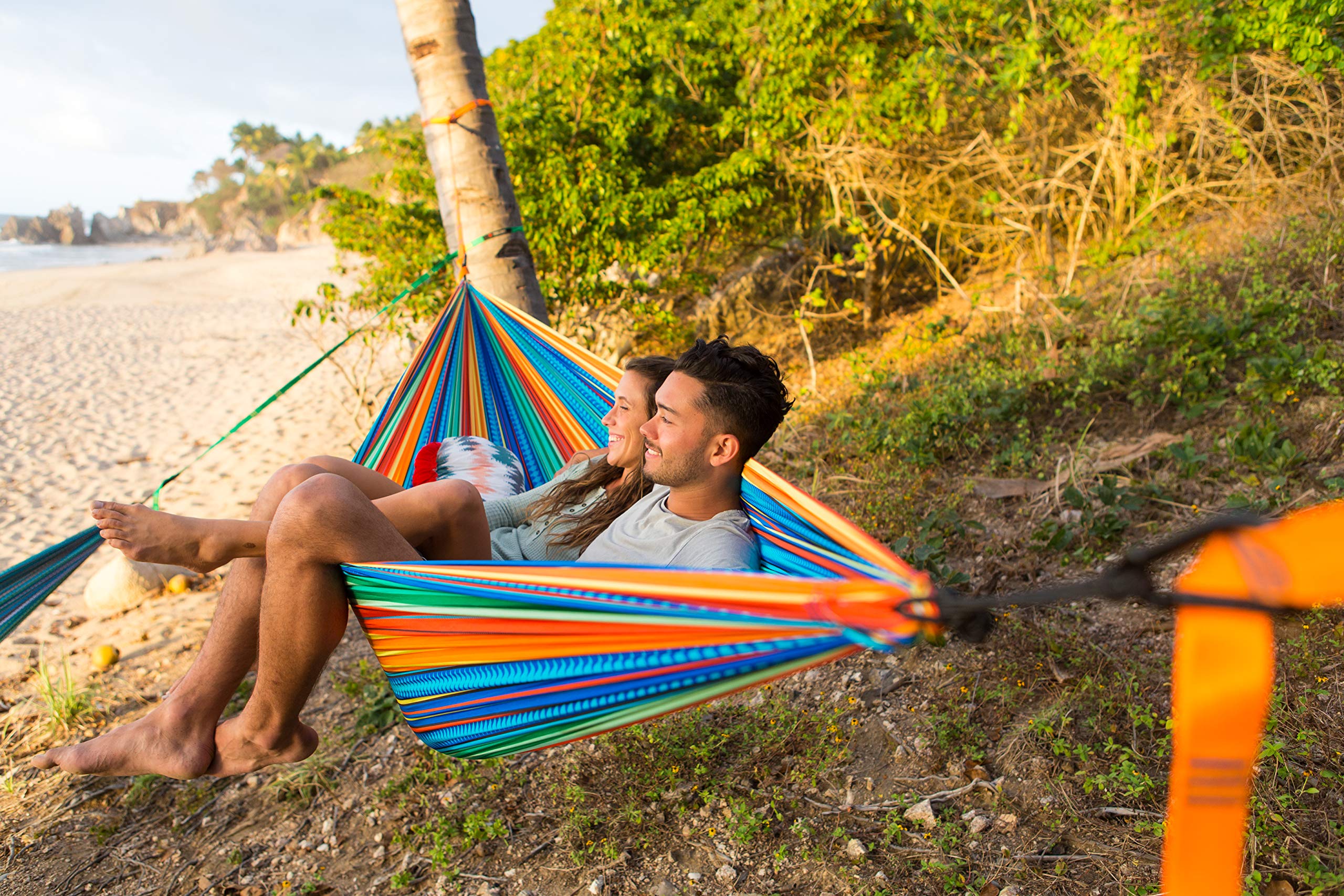 Grand Trunk TrunkTech 2-Person Double Hammock - Lightweight & Compact Camping Hammock for Travel & Outdoor Use (Cabo)