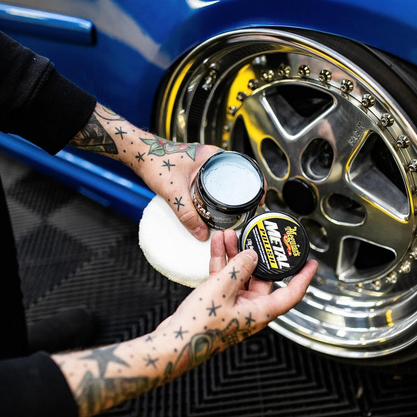 Meguiar's G211606EU Metal Polish 170g Suitable for aluminium (polished, cast and billet), chrome, stainless steel, brass, copper, silver and other bright-work components