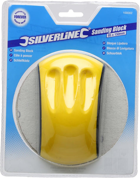 Silverline Contour Sanding Block 150 x 85mm (100002)