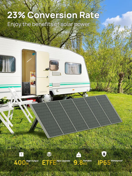 AFERIY Portable Power Station 3600W 3840Wh with 3.8-11.5kWh Expandable Capacity, Electric Generator LiFePO4 as Backup Battery, 220V-240V, EPS, UPS, BMS, Solar Generator for Home, Camping, Travel