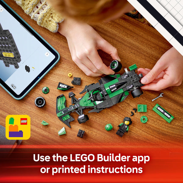 LEGO Speed Champions McLaren F1 Team MCL38 Race Car Toy with a Collectible Formula 1 Driver Minifigure - Model Kits for 10+ Year Old Boys & Girls or Adult Motorsport Fans 77251