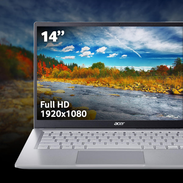 Acer Swift 3 SF314-43 14 inch Laptop - (AMD Ryzen 5 5500U, 16GB, 512GB SSD, Full HD Display, Windows 11, Silver)