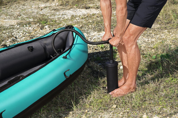 Hydroforce Ventura Kayak Set, Inflatable Boat Set With Hand Pump, Paddle And Storage Bag, Multiple Styles