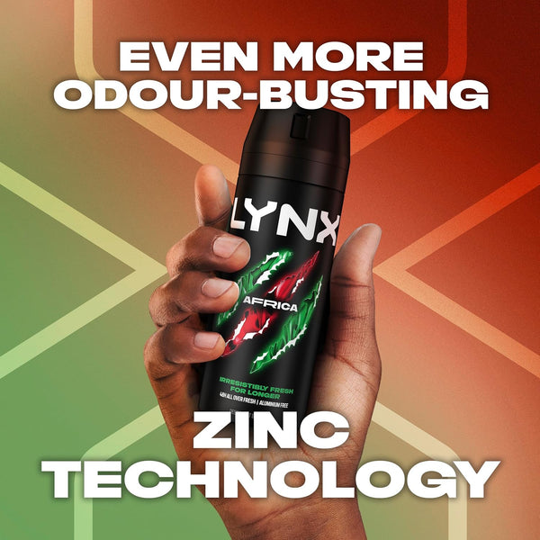 Lynx Fragrance Squad Gift Set with multiple body spray variants perfect for any occasion 5 piece