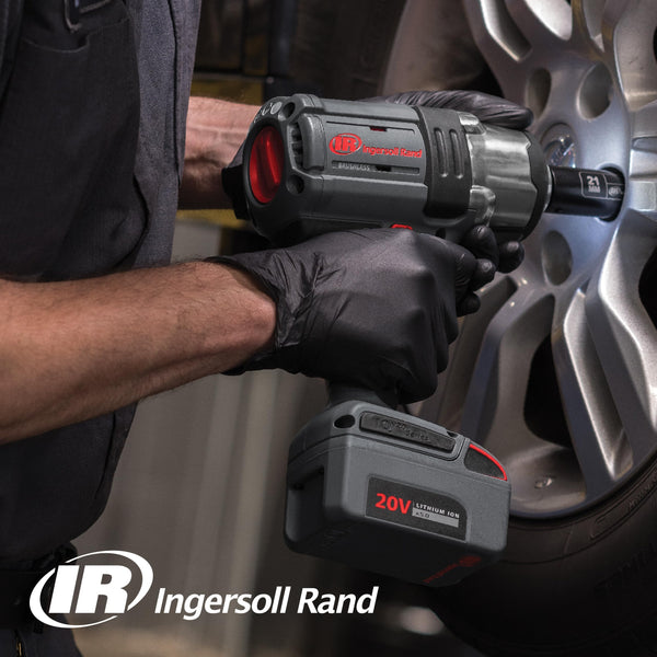 Ingersoll-Rand W7172-K22B-EU Impact Wrench, 3/4 Inch 20V Cordless Impact Wrench, 2X BL2022 Li-Ion Batteries 5.0 Ah + Charger Kit (UK Plug) in Case