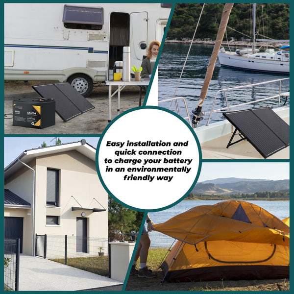 Technaxx 21W Solar Charger with USB for Phone, Powerbank, Tablet, etc. - Perfect for Traveling, Camping and Outdoor - Solar Panel Charging Case TX-207